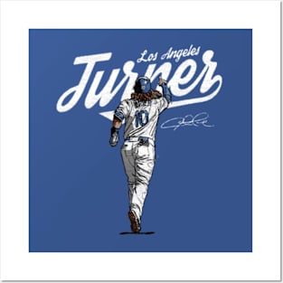 justin turner score Posters and Art